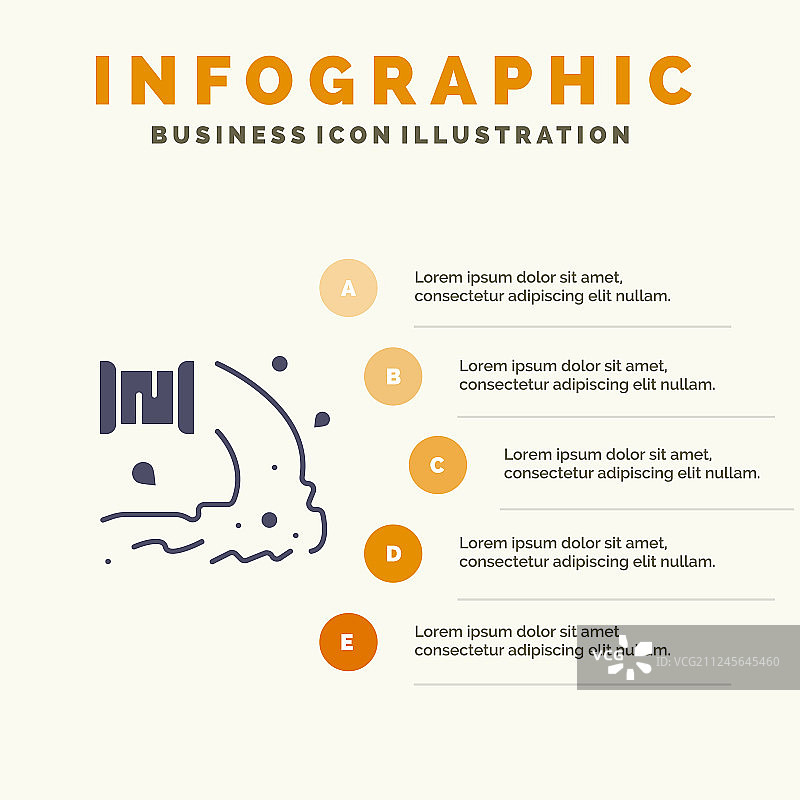 工厂工业污水固体图标图片素材