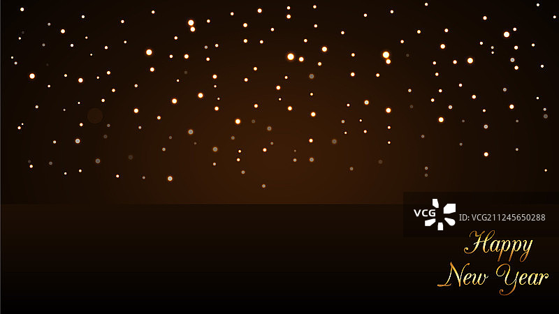 金色雨新年背景图片素材