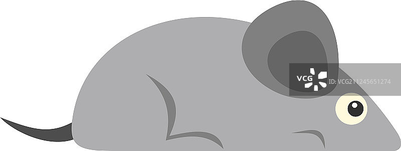 灰色鼠标图标（隔离）图片素材