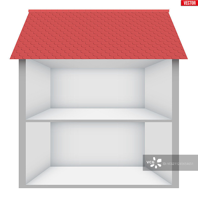 剪切图中的房屋图片素材