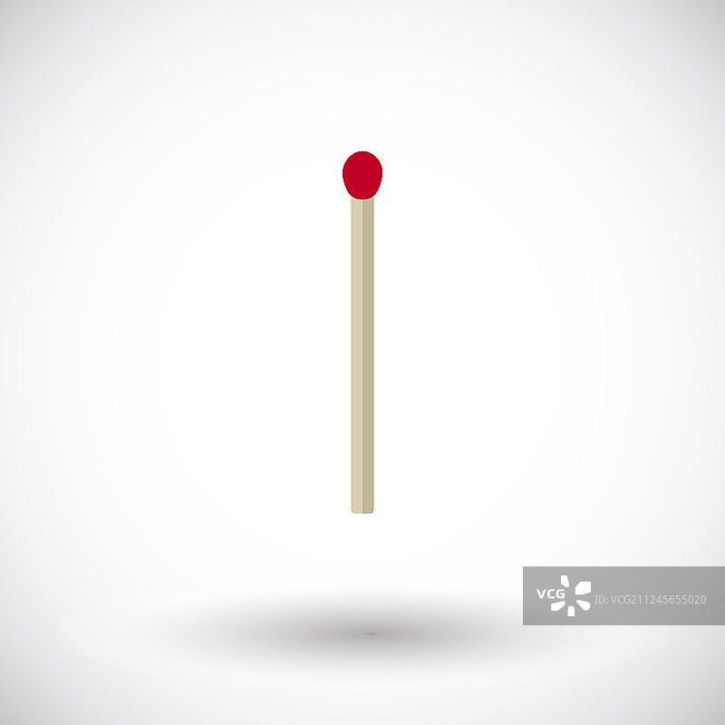 火柴棍扁平图标图片素材