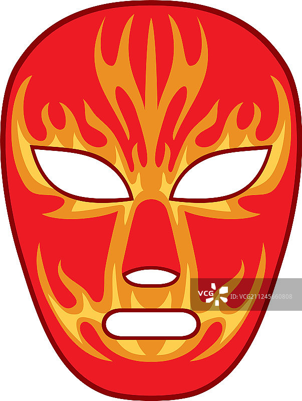 墨西哥摔跤面具图片素材