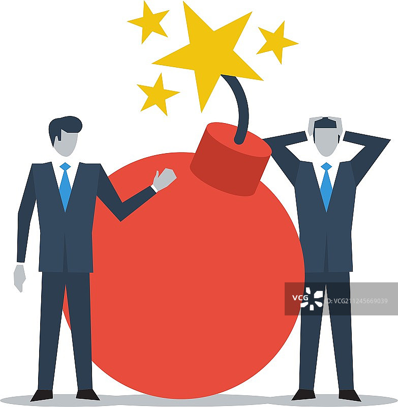 危机中的企业管理图片素材