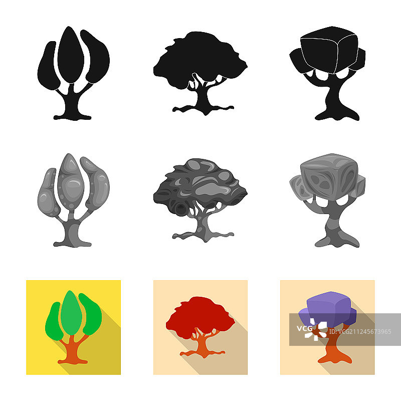 树木与自然logo合集设计图片素材