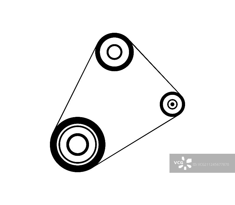 正时皮带图标图片素材