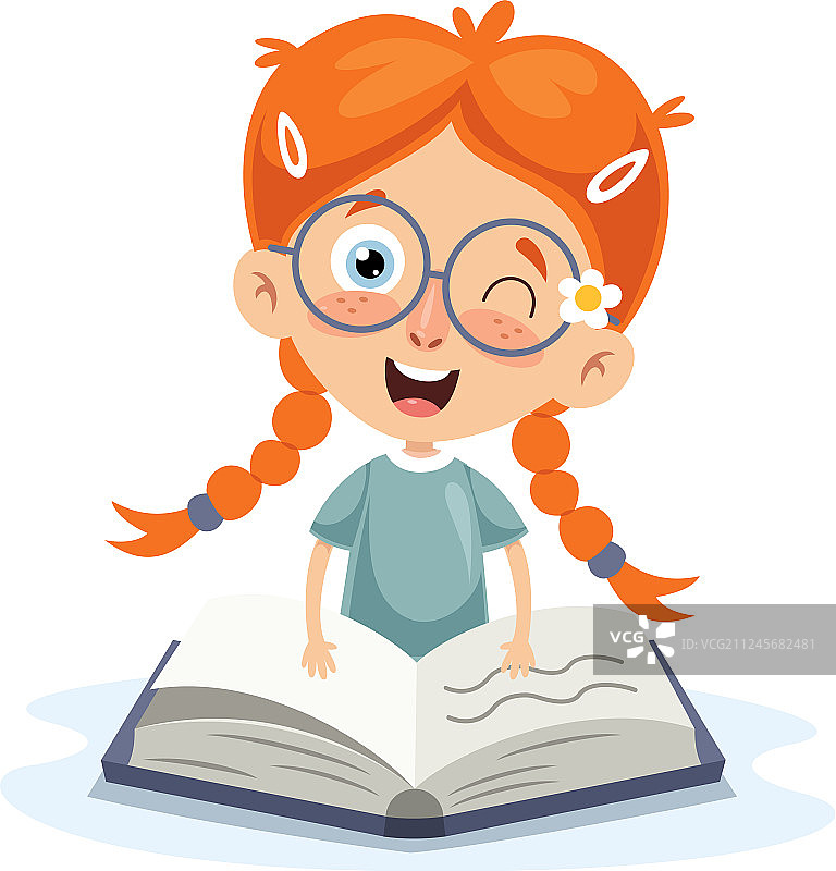 儿童阅读图片素材