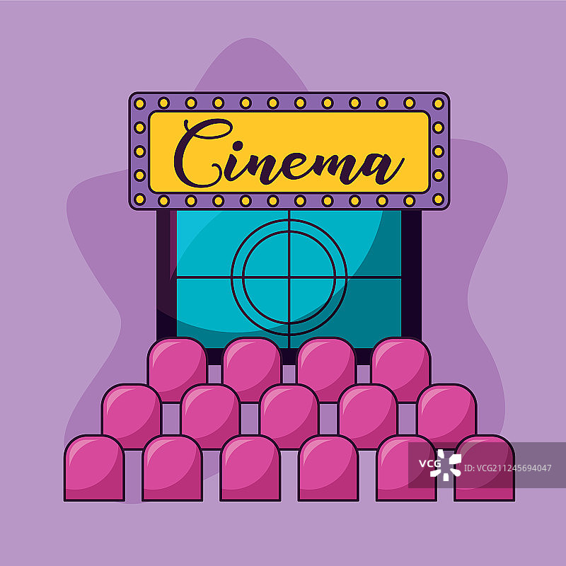 影院电影设计图片素材