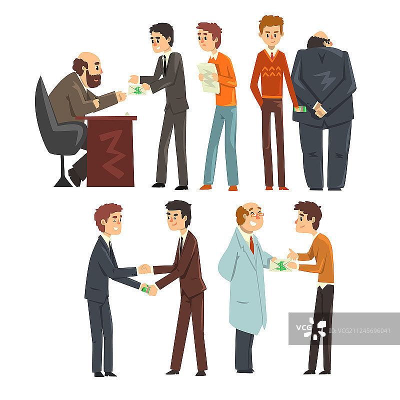 行贿受贿图片素材