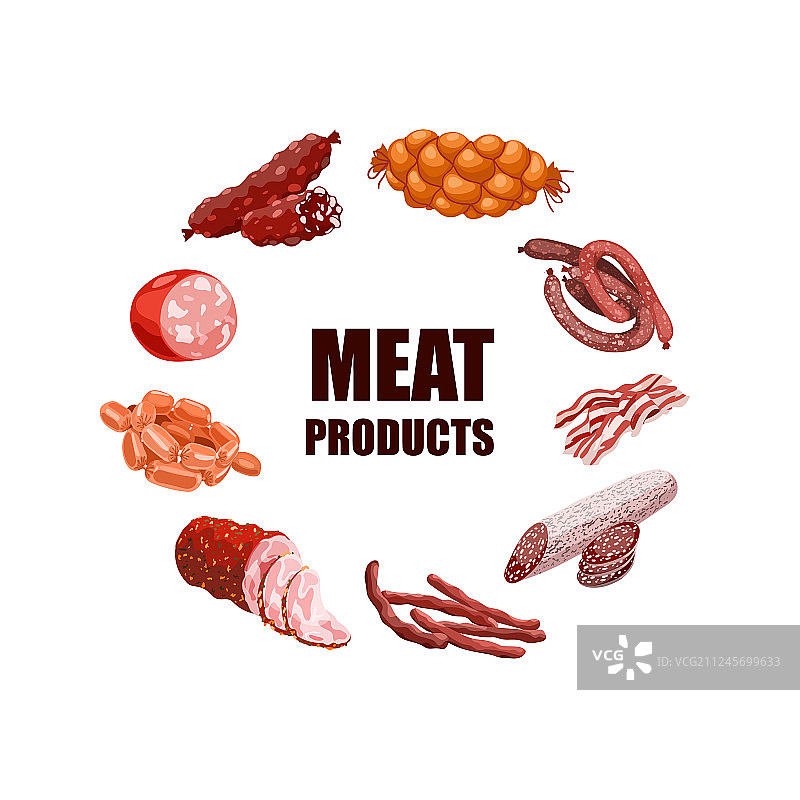 肉类产品合集图片素材