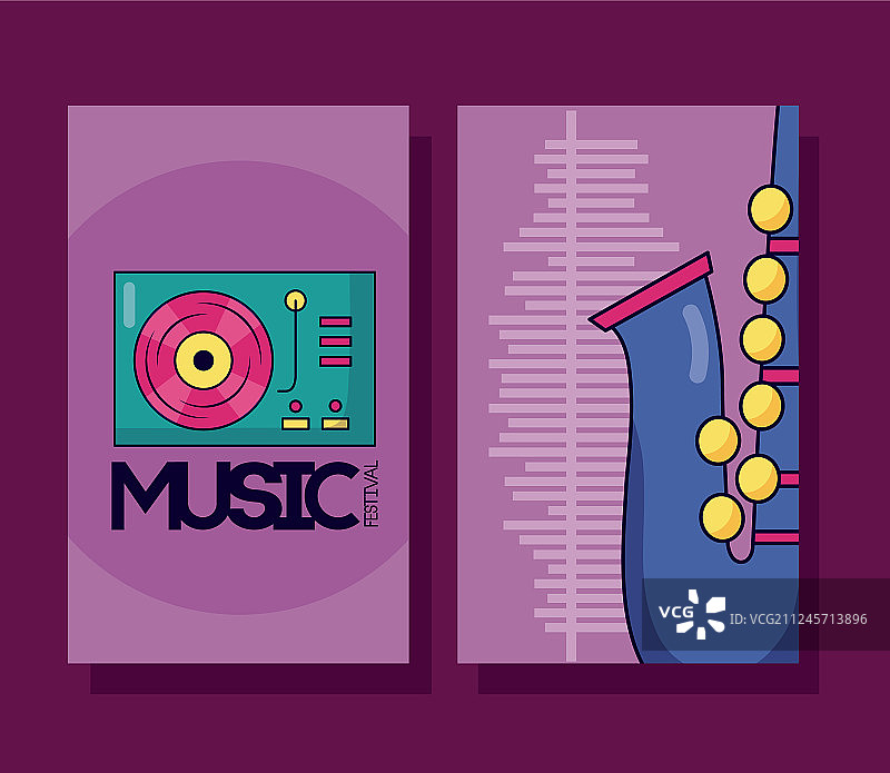 节日音乐banner图片素材