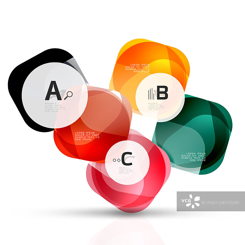 未来飞行方块抽象背景图片素材