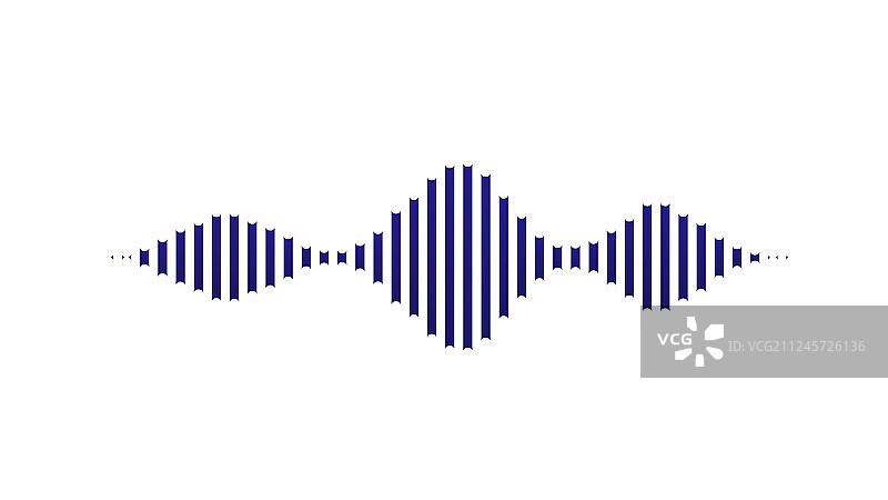 波浪声音背景音乐声波流动图片素材