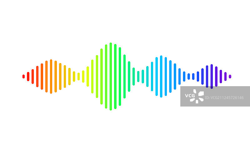 波浪声音背景音乐声波流动图片素材