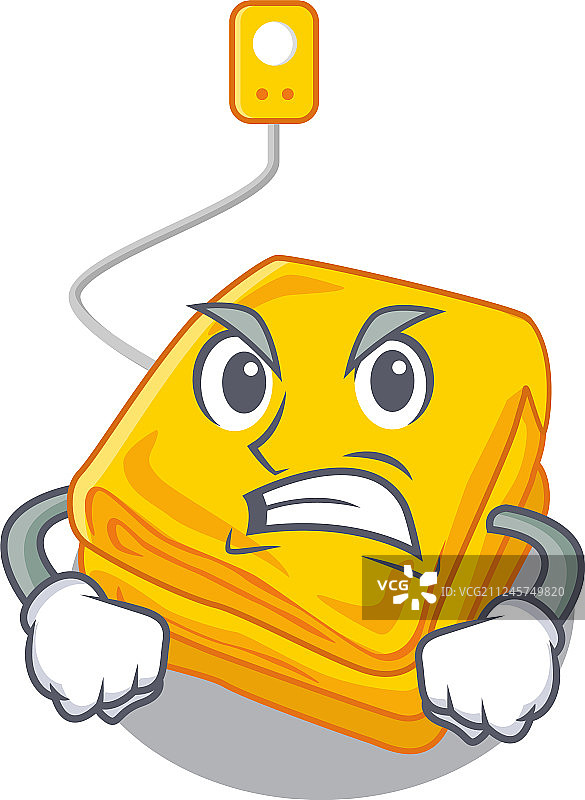 储藏在吉祥物柜子里的愤怒的电热毯图片素材
