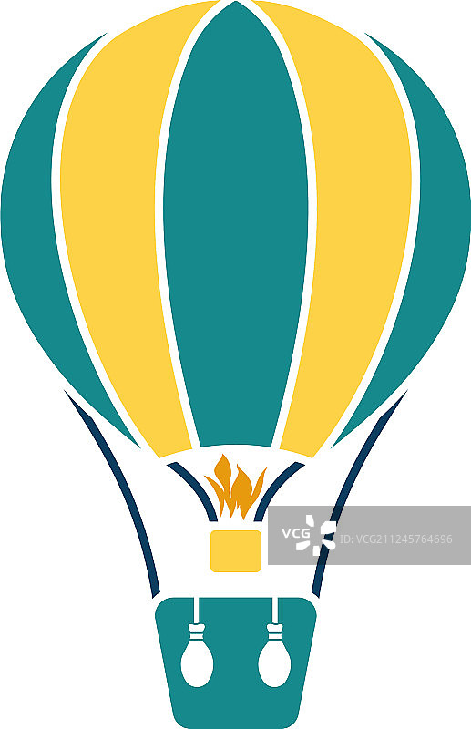 热气球图标图片素材