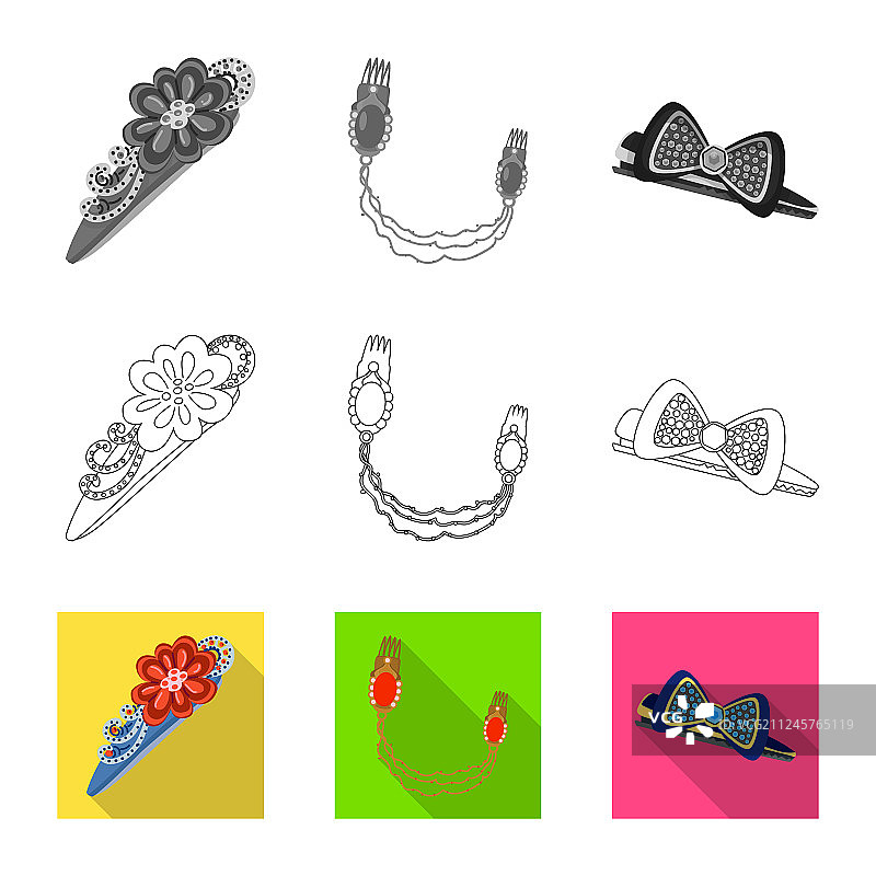 美容与时尚标志合集图片素材