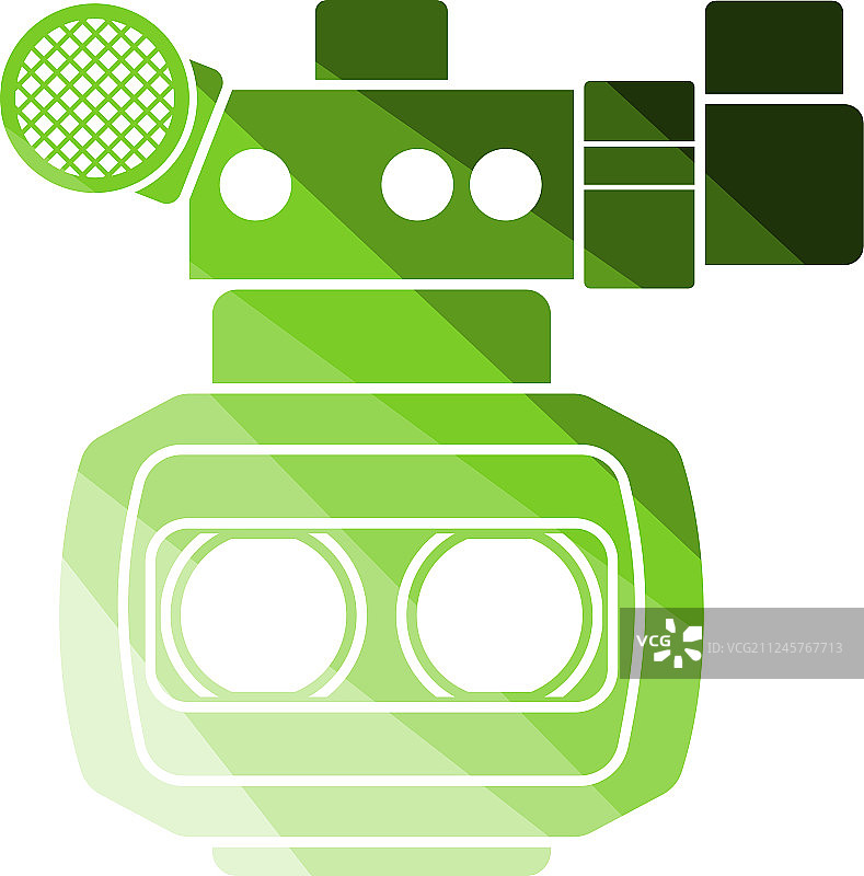 3D电影摄影机图标图片素材