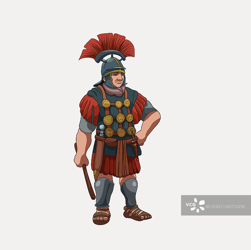 罗马军团的百夫长图片素材