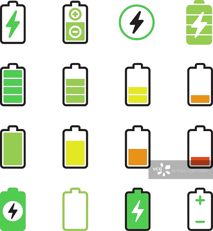 手机充电电池图片素材