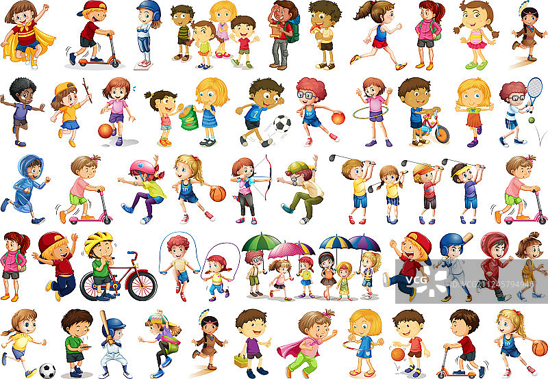 儿童角色合集图片素材