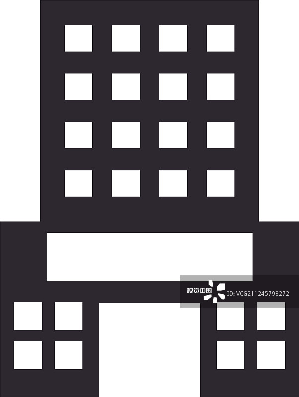 警察局大楼图标图片素材