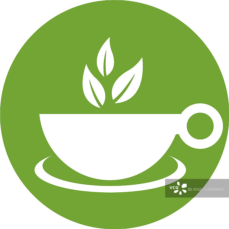绿茶标志图片素材