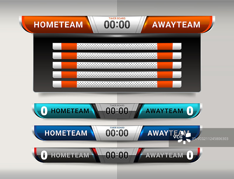 记分牌图形模板图片素材