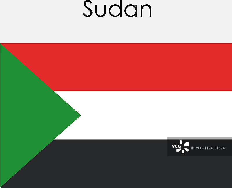 苏丹国旗图片素材