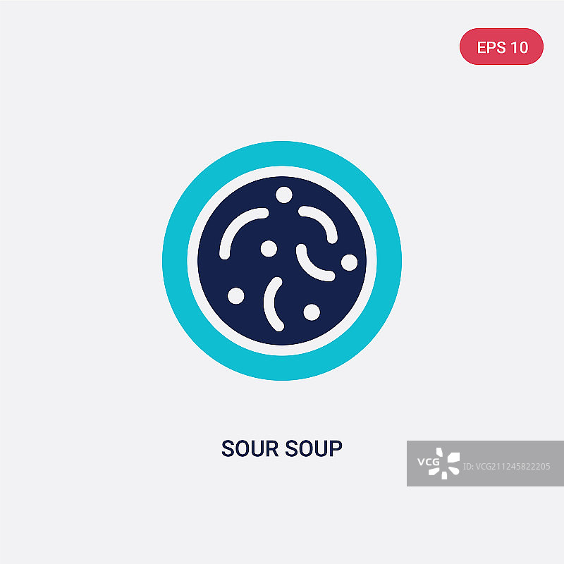 酸汤双色图标图片素材