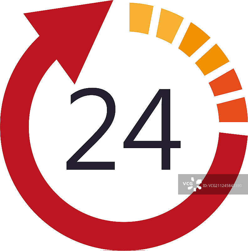 24小时服务图片素材