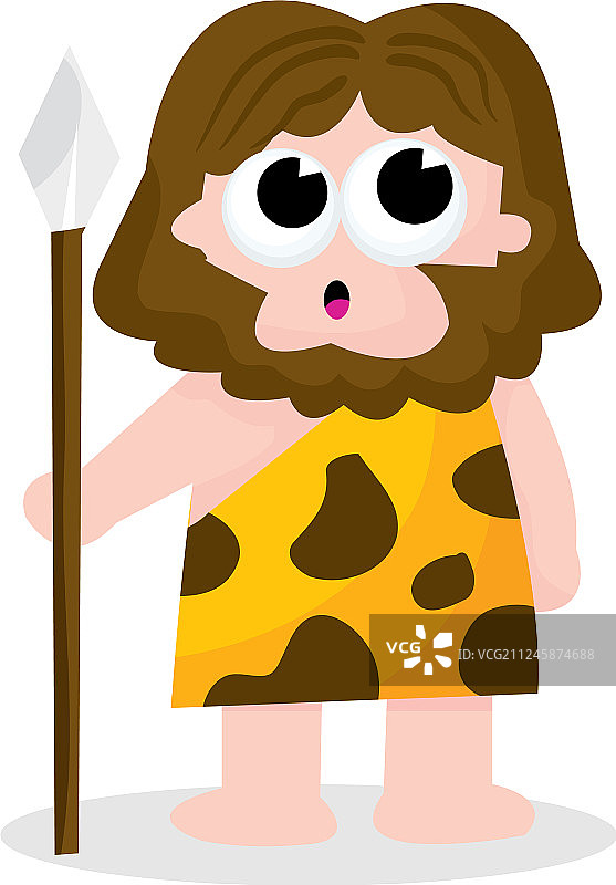 穴居人图片素材