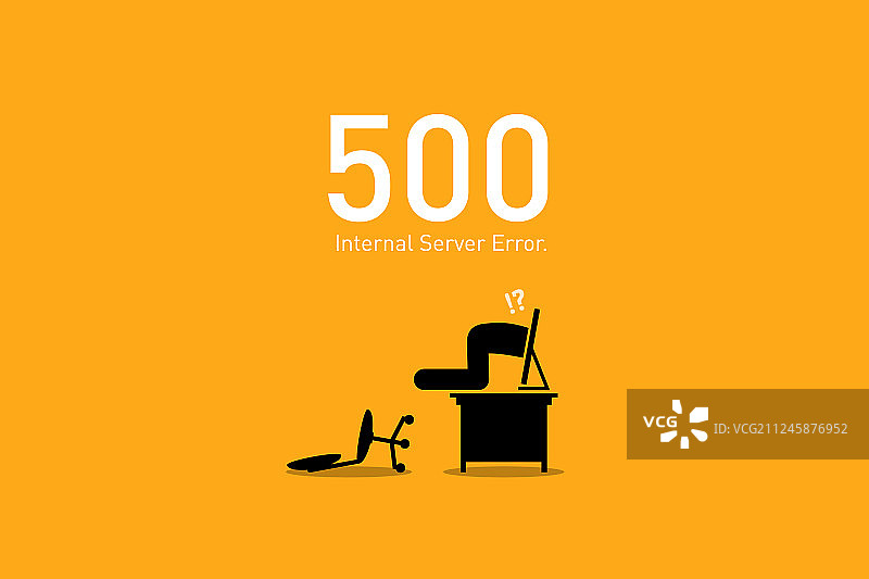 网站错误500内部服务器错误艺术作品图片素材