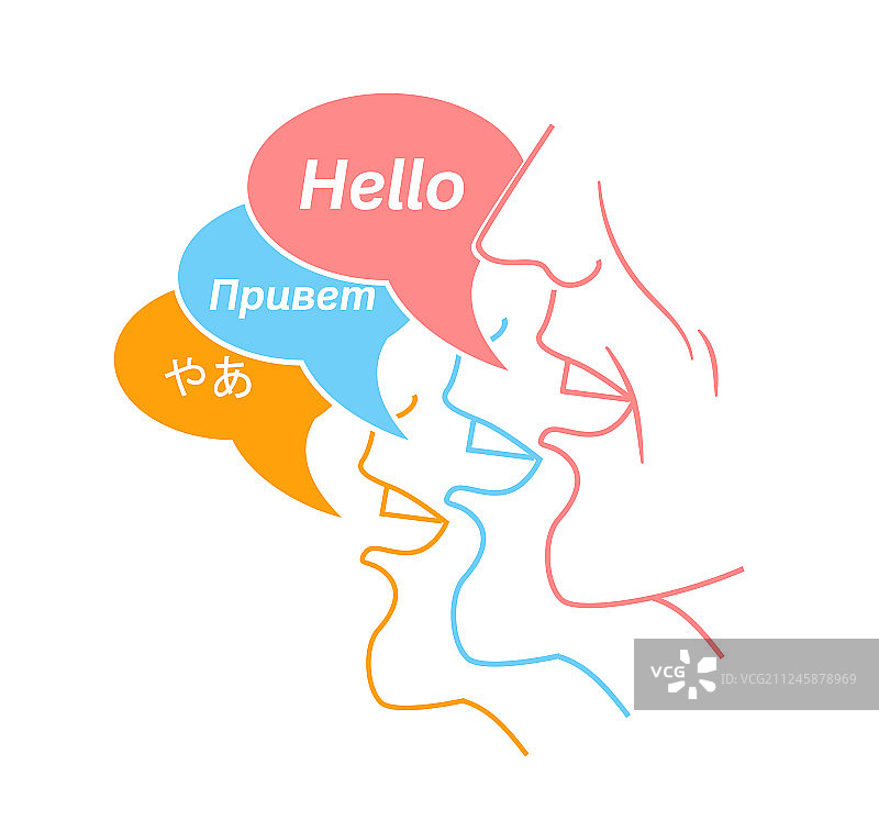 世界母语日概念图片素材