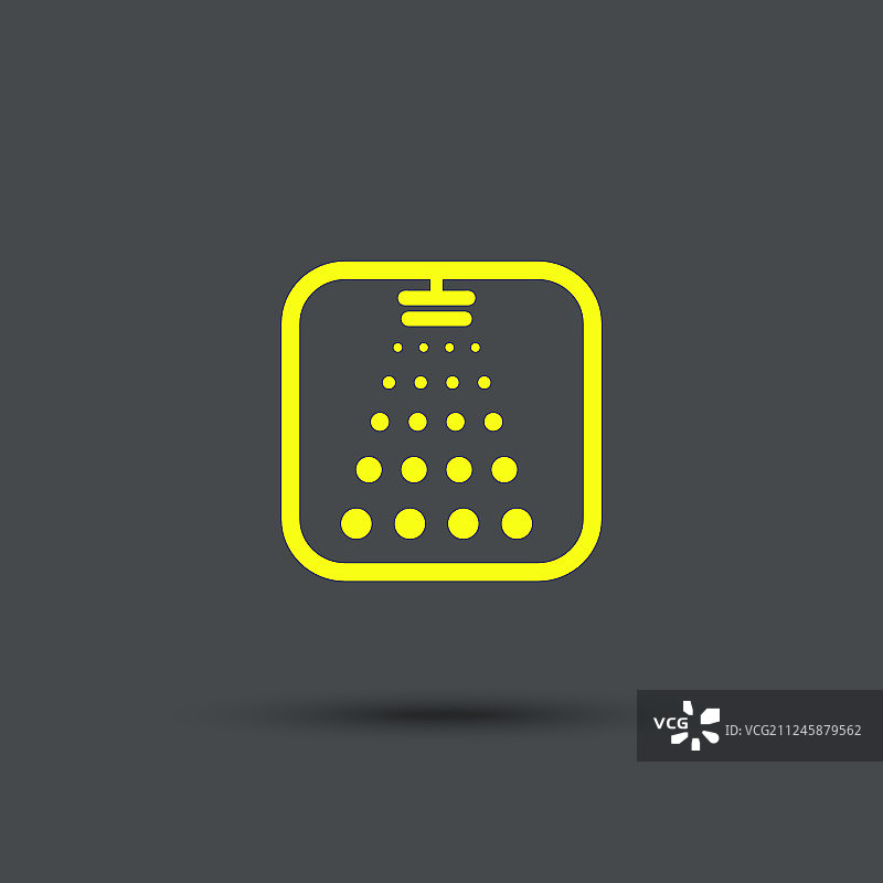 洒水器图标独家符号图片素材