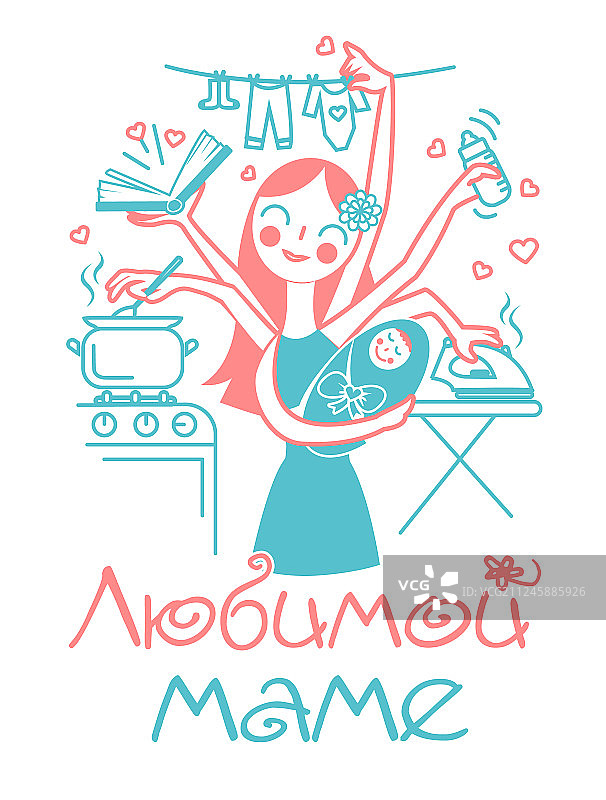 母亲节贺卡图片素材