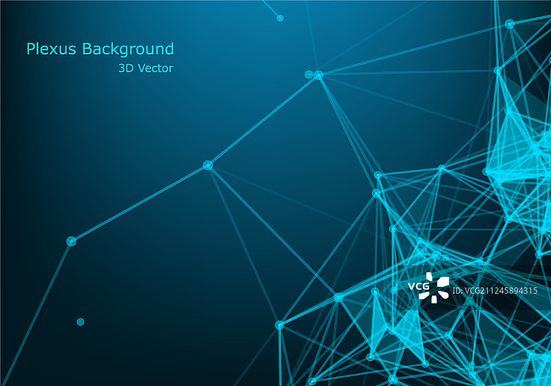 抽象数字数据网络结构图片素材