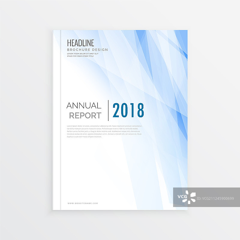 宣传册设计模板年度报告封面图片素材