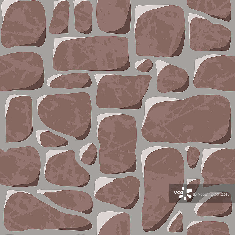 鹅卵石路面无缝图案图片素材