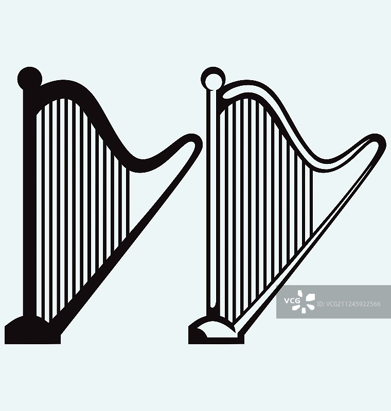 里拉琴图片素材