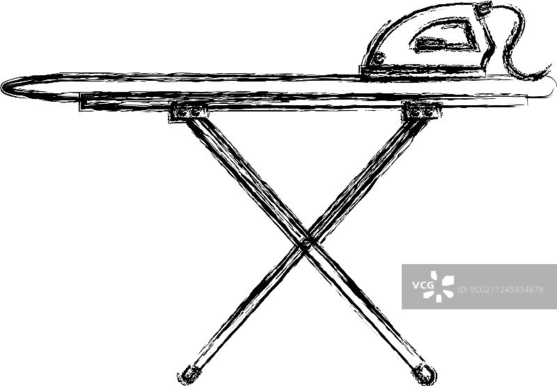 熨衣板洗衣服务图片素材