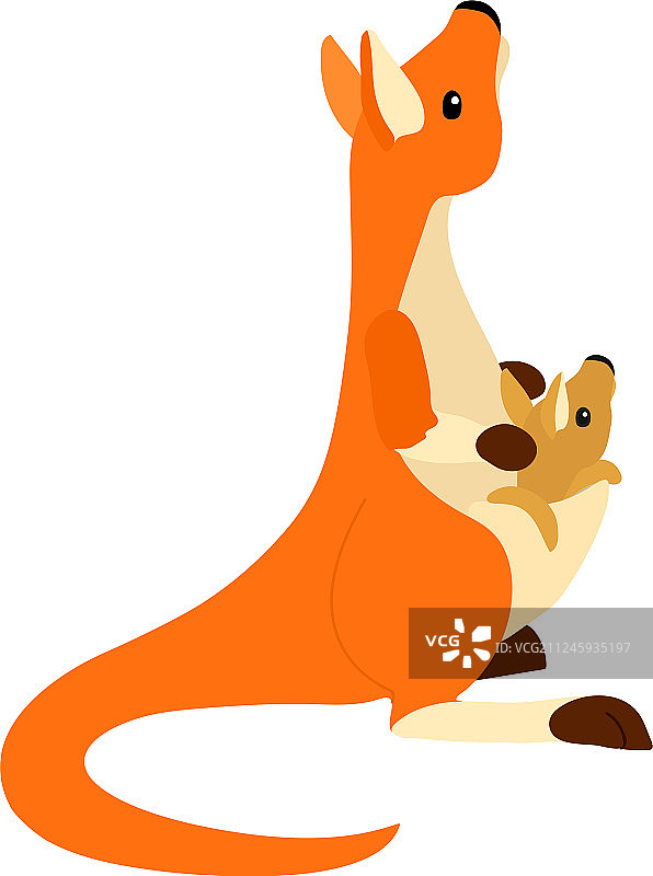 卡通动物剪辑艺术图片素材