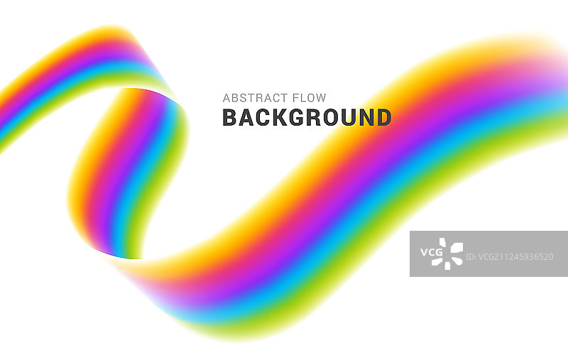 现代彩色流动抽象背景图片素材