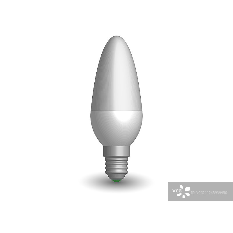 3D LED灯泡图片素材
