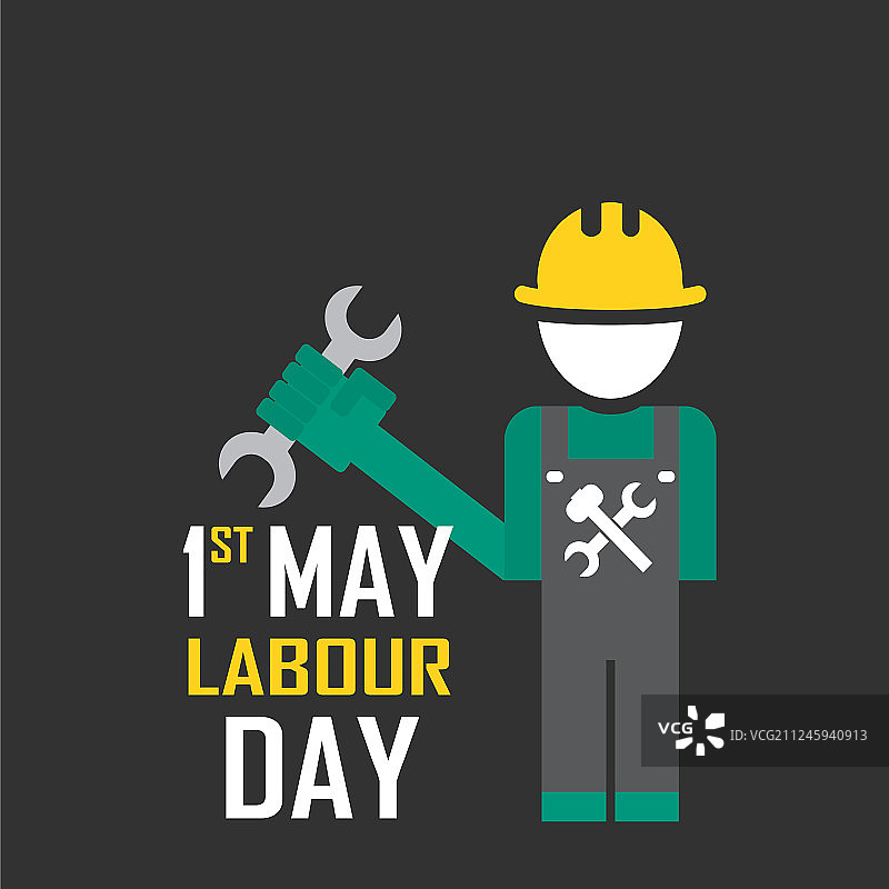 5月1日劳动节概念建筑图片素材