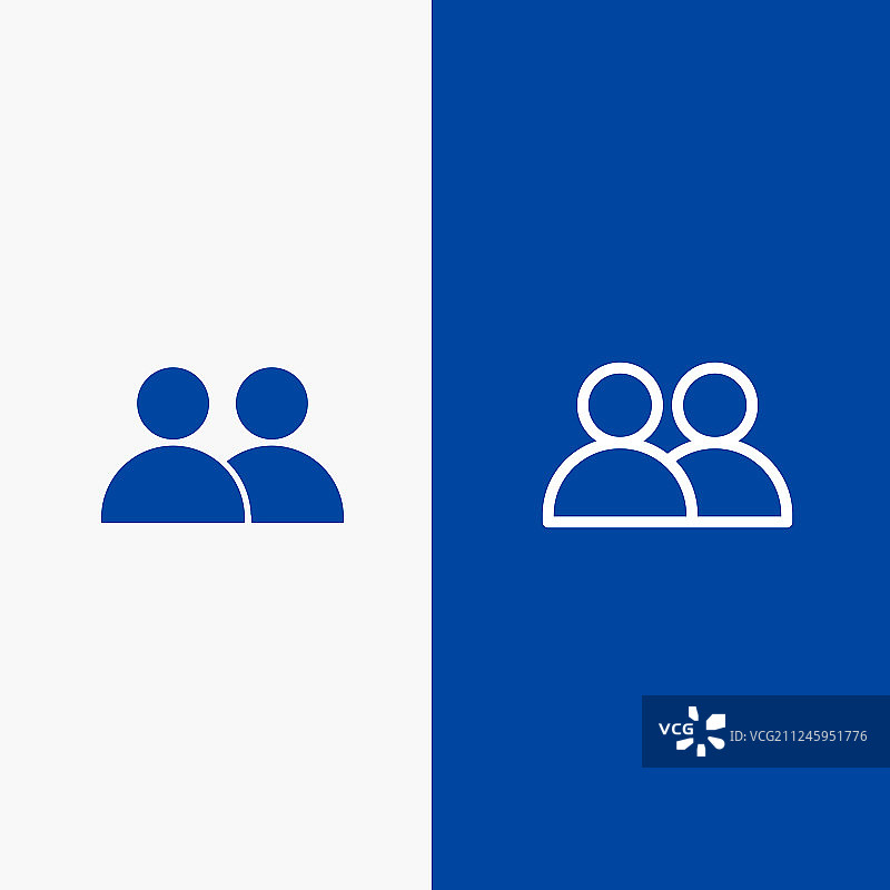 添加联系人、Twitter、Line图标和实体字形图片素材