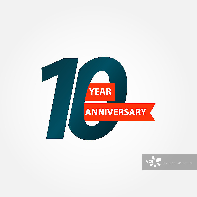 10周年纪念模板设计图片素材