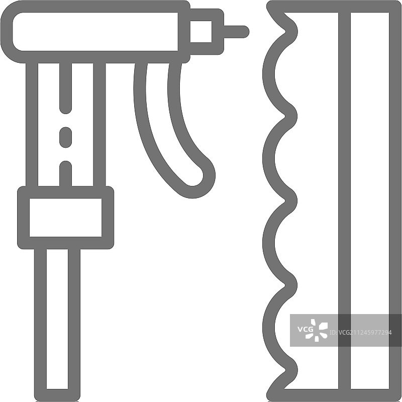 隔音墙填缝枪电热图片素材