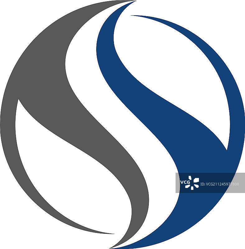 抽象字母S图片素材