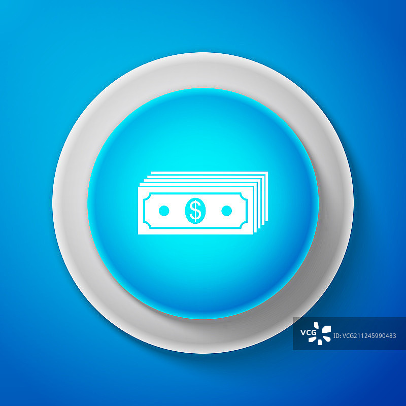 美国美元现金纸币图标图片素材