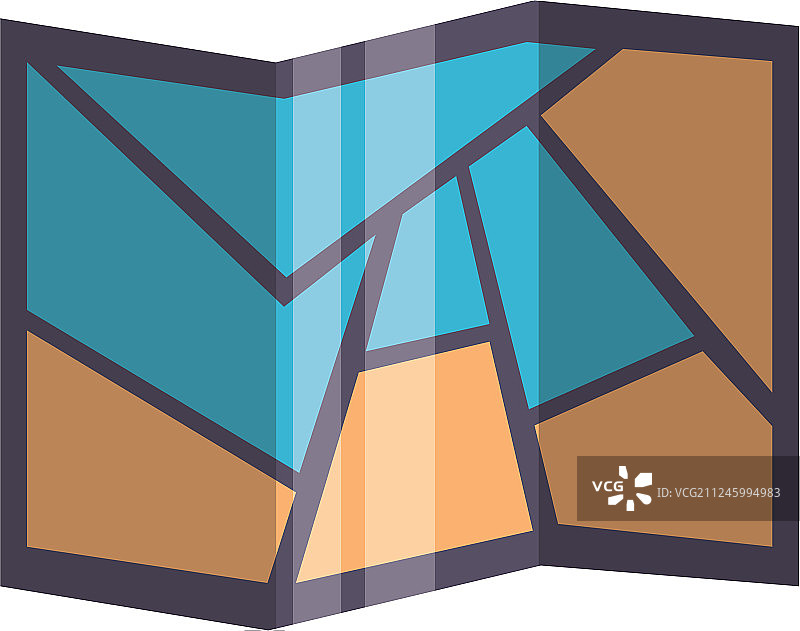 导航地图纸图片素材